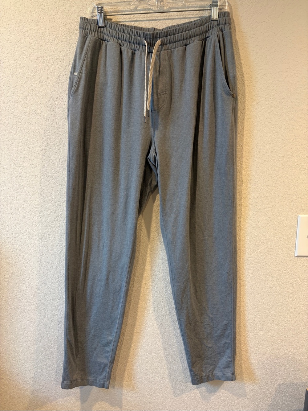Vuori Men’s Blue/Grey Ponto Performance 30” Pant - XL